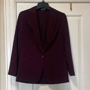 Express Deep Purple Blazer - XS